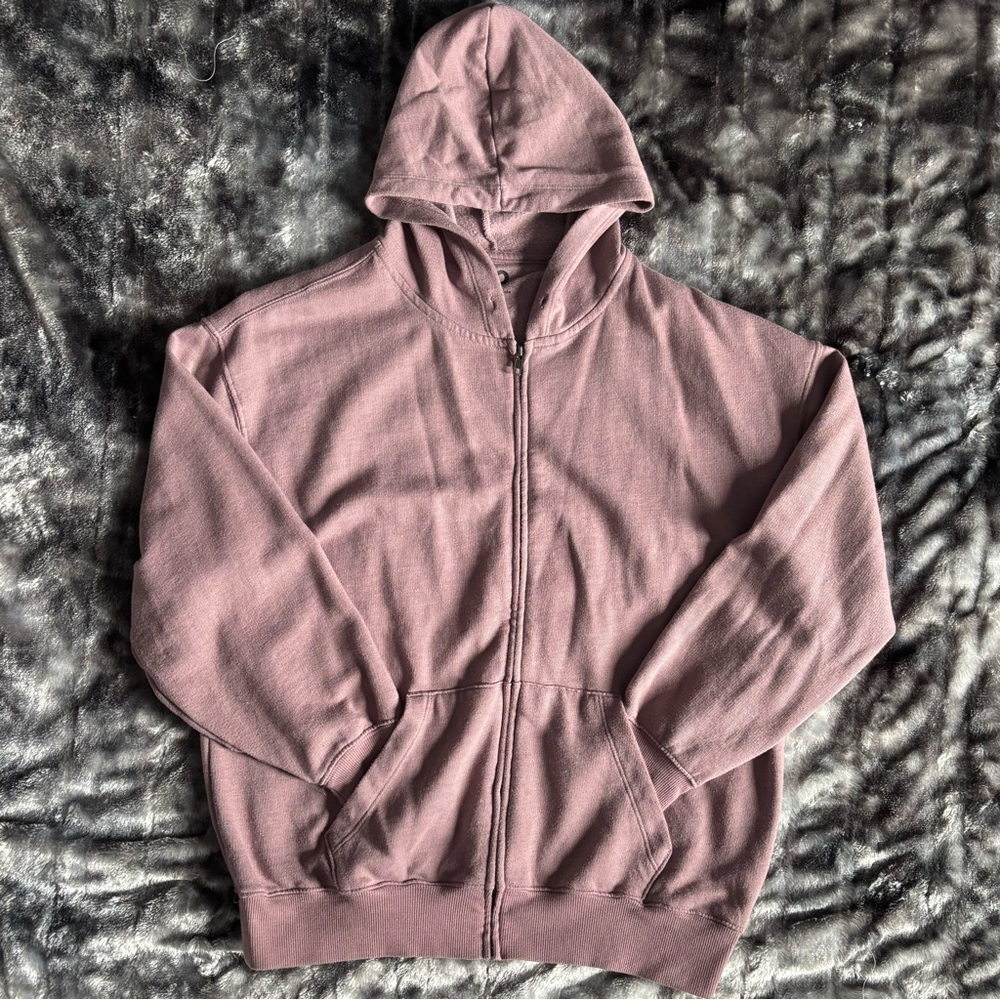 Cozy Light Mauve Hoodie